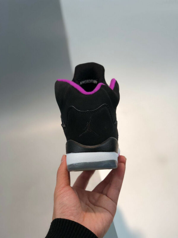 Air Jordan 5 GS Black Deadly Pink-White For Sale