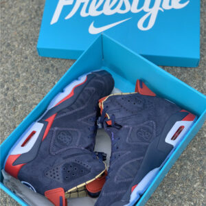 Air Jordan 6 Doernbecher Navy White-Varsity Red-Metallic Gold For Sale