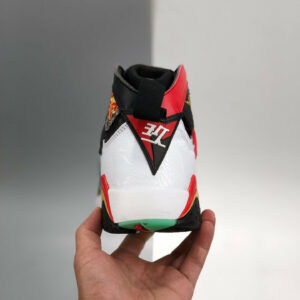 Air Jordan 7 GC China White Chile Red-Black-Metallic Gold For Sale