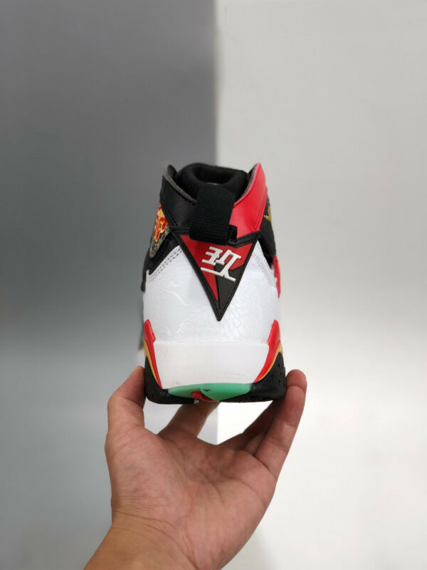 Air Jordan 7 GC China White Chile Red-Black-Metallic Gold For Sale