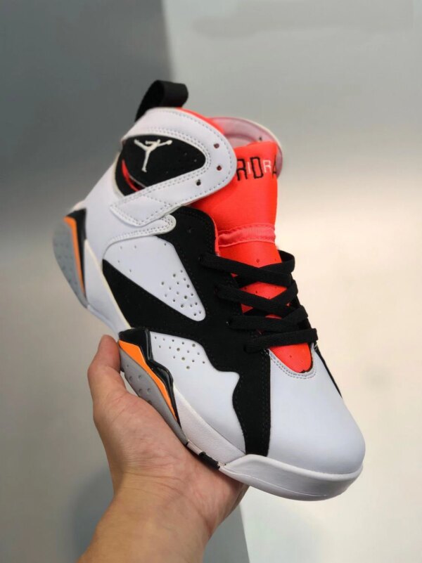 Air Jordan 7 White Black-Hot Lava On Sale