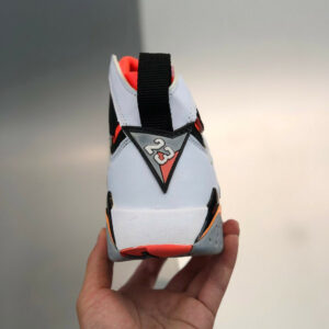 Air Jordan 7 White Black-Hot Lava On Sale