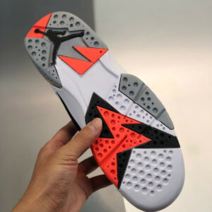 Air Jordan 7 White Black-Hot Lava On Sale