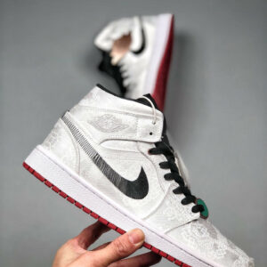 CLOT x Air Jordan 1 Mid Fearless CU2804-100 For Sale