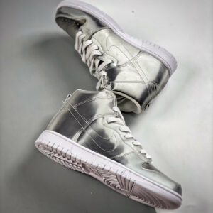 Clot x Nike Dunk High Metallic Silver DH4444-900 For Sale