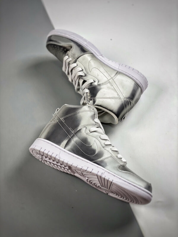 Clot x Nike Dunk High Metallic Silver DH4444-900 For Sale