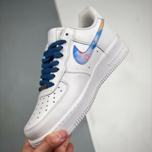 Custom Nike Air Force 1 Low White Blue For Sale