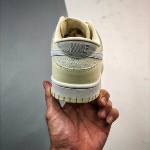 Custom Nike Dunk Low Coconut Milk Grey For Sale