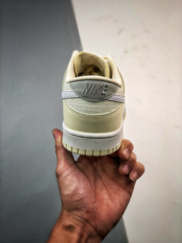 Custom Nike Dunk Low Coconut Milk Grey For Sale