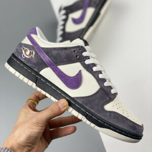 Custom Nike Dunk Low White Purple Black For Sale