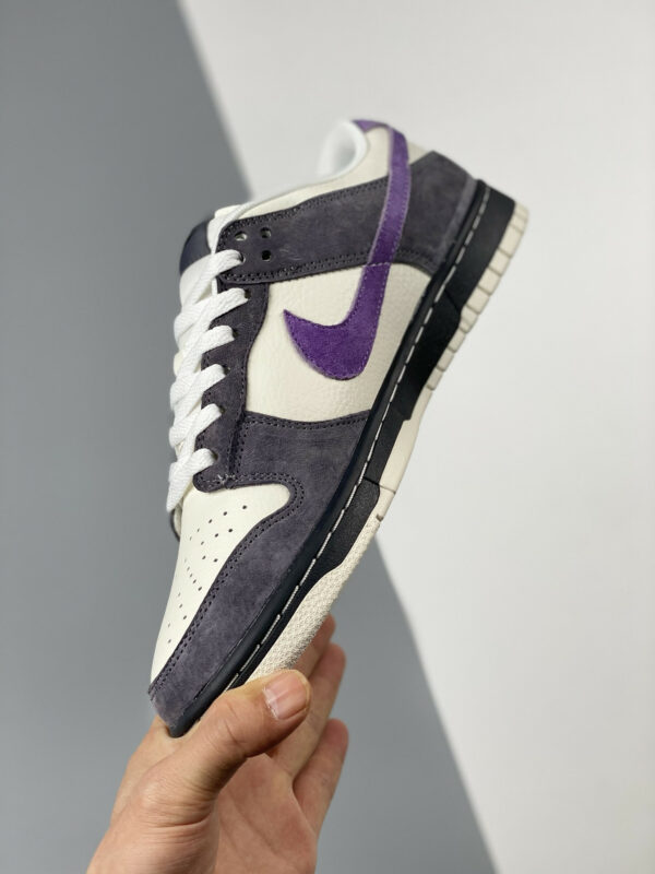 Custom Nike Dunk Low White Purple Black For Sale