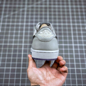 Dior x Air Jordan 1 Low Wolf Grey Sail-Photon Dust-White For Sale