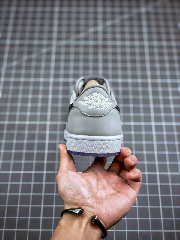 Dior x Air Jordan 1 Low Wolf Grey Sail-Photon Dust-White For Sale