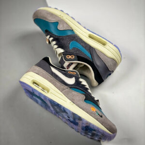 Kasina X Nike Air Max 1 Won-Ang Particle Grey Dark Teal Green DQ8475-001 For Sale