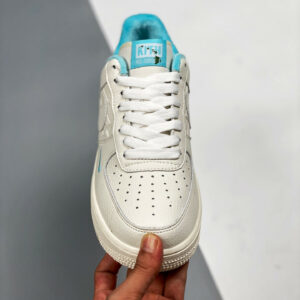 Kith x Nike Air Force 1 Low Hawaii White Blue Lagoon-Aloe Verde For Sale