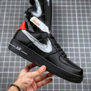 Nike Air Force 1 Brushstroke Black For Sale