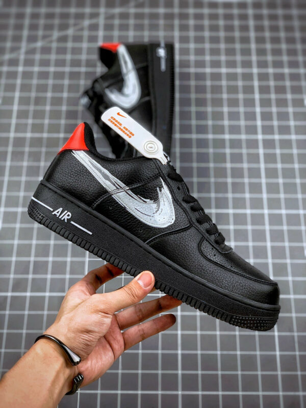 Nike Air Force 1 Brushstroke Black For Sale