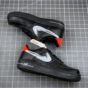 Nike Air Force 1 Brushstroke Black For Sale