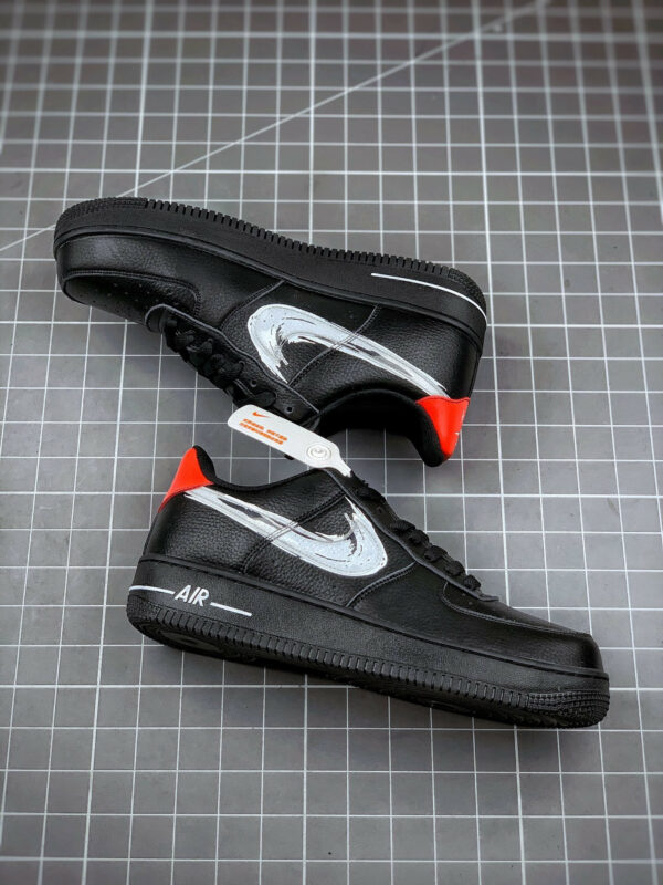 Nike Air Force 1 Brushstroke Black For Sale