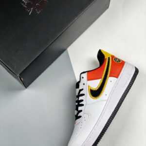 Nike Air Force 1 Raygun White Black-Orange Flash-Amarillo For Sale