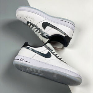 Nike Air Force 1 Remix Pack White Black-Pure Platinum-Metallic Silver