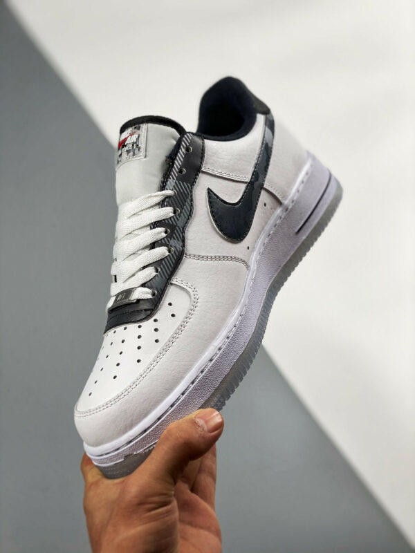 Nike Air Force 1 Remix Pack White Black-Pure Platinum-Metallic Silver