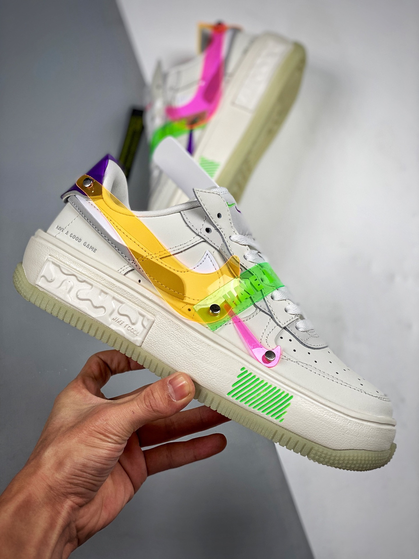 Nike Air Force 1 Fontanka Have A Good Game Sail Green Strike White For Sale