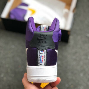 Nike Air Force 1 High NBA Lakers BQ4591-101 For Sale