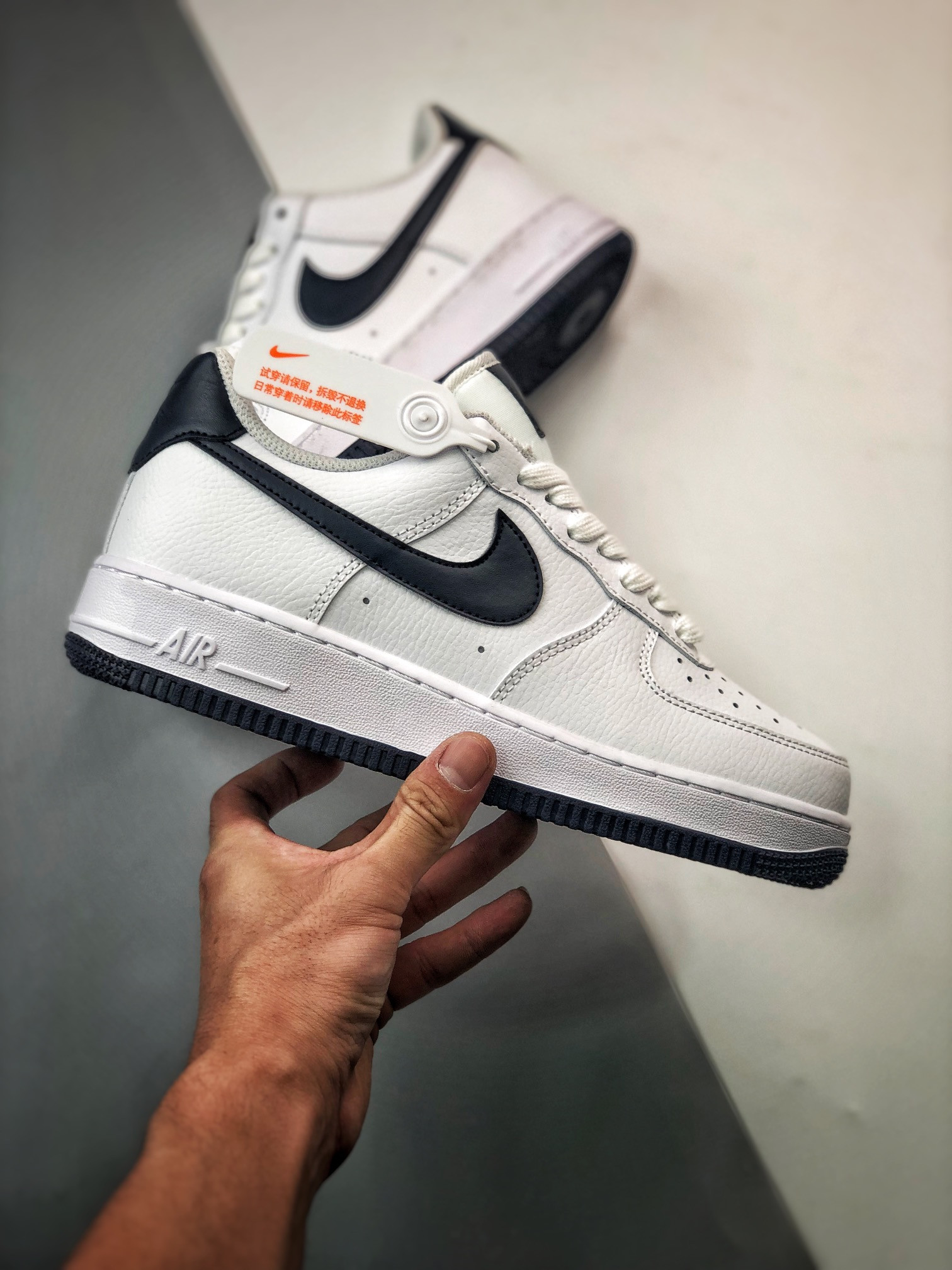 Nike Air Force 1 Low 07 White Obsidian AH0287-108 For Sale