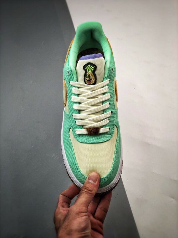 Nike Air Force 1 Low Happy Pineapple Green Glow CZ0268-300 For Sale