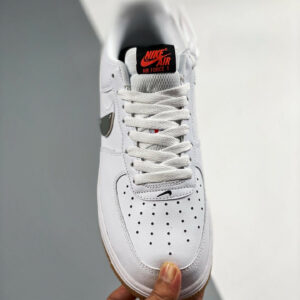 Nike Air Force 1 Low NBA White Bright Crimson-Black