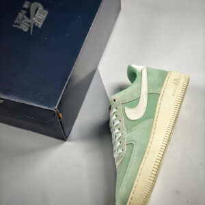 Nike Air Force 1 Low Certified Fresh Enamel Green Sail DO9801-300 For Sale