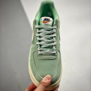 Nike Air Force 1 Low Certified Fresh Enamel Green Sail DO9801-300 For Sale