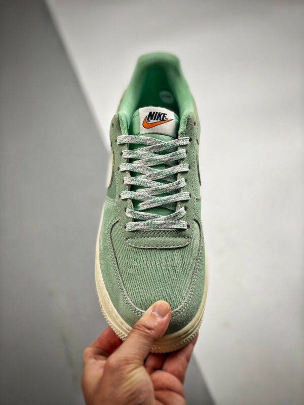 Nike Air Force 1 Low Certified Fresh Enamel Green Sail DO9801-300 For Sale