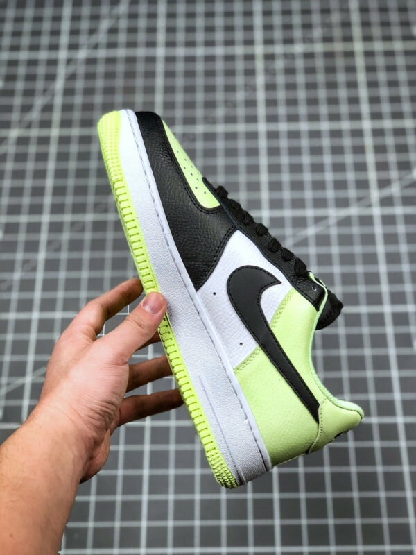 Nike Air Force 1 Low Barely Volt Black-White For Sale