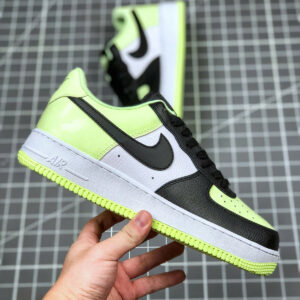 Nike Air Force 1 Low Barely Volt Black-White For Sale