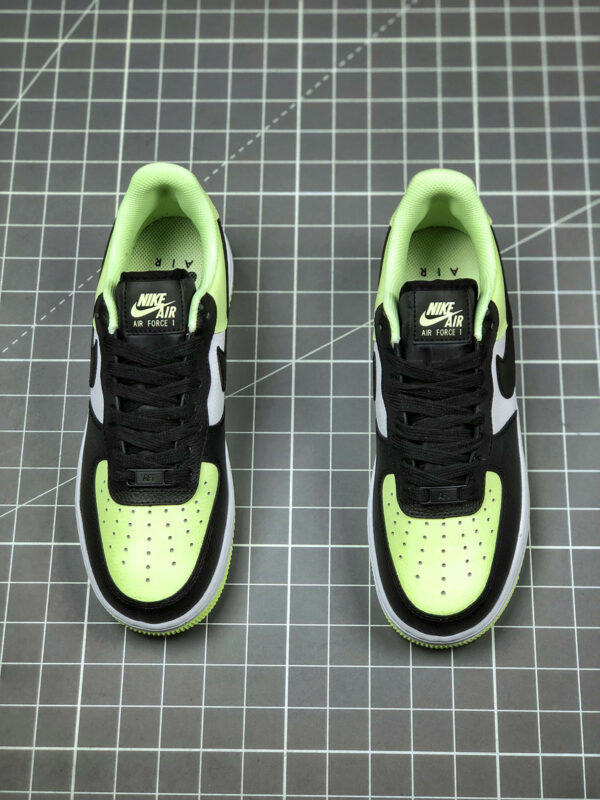 Nike Air Force 1 Low Barely Volt Black-White For Sale