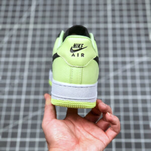 Nike Air Force 1 Low Barely Volt Black-White For Sale