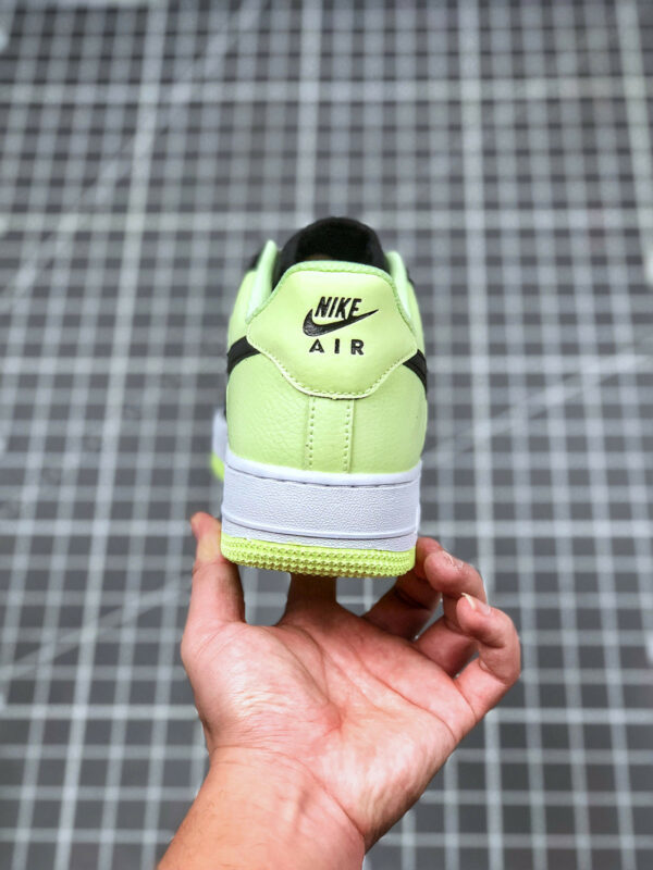 Nike Air Force 1 Low Barely Volt Black-White For Sale