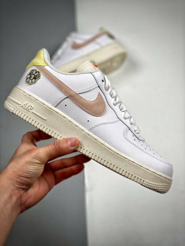 Nike Air Force 1 Low Next Nature White Pink Oxford DJ6377-100 For Sale