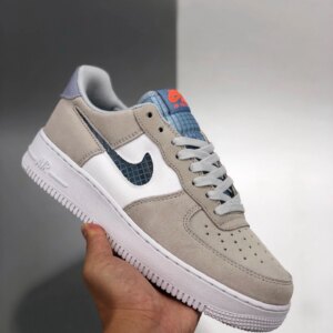 Nike Air Force 1 Low Pure Platinum Indigo Fog-White-Hyper Crimson For Sale