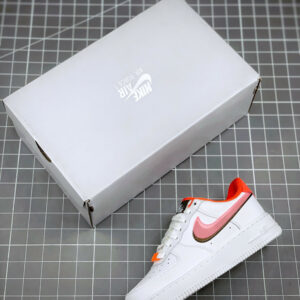 Nike Air Force 1 Low White BlackBright Crimson For Sale