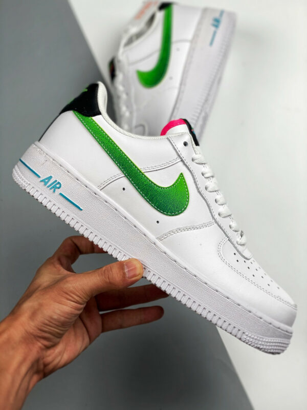 Nike Air Force 1 Low White Green Pink DJ5148-100 For Sale