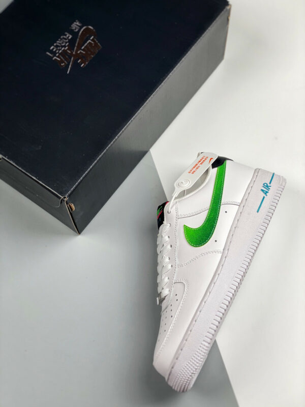 Nike Air Force 1 Low White Green Pink DJ5148-100 For Sale