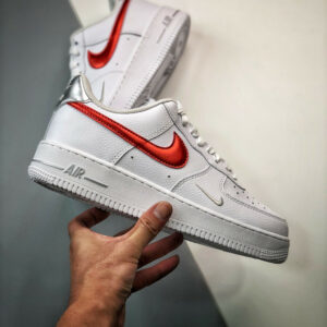 Nike Air Force 1 Low White Picante Red-Wolf Grey FD0654-100 For Sale