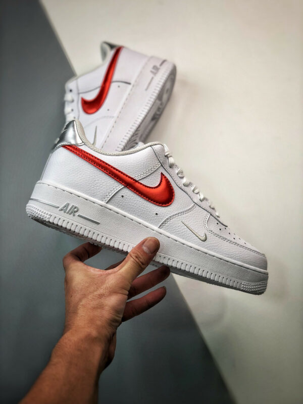 Nike Air Force 1 Low White Picante Red-Wolf Grey FD0654-100 For Sale