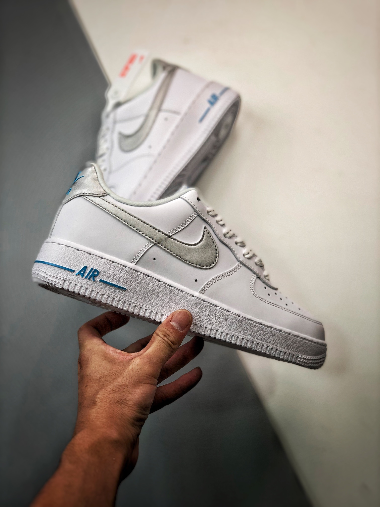 Nike Air Force 1 Low White Silver DR0142-100 For Sale