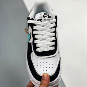 Nike Air Force 1 Shadow Diamond White Black Teal For Sale