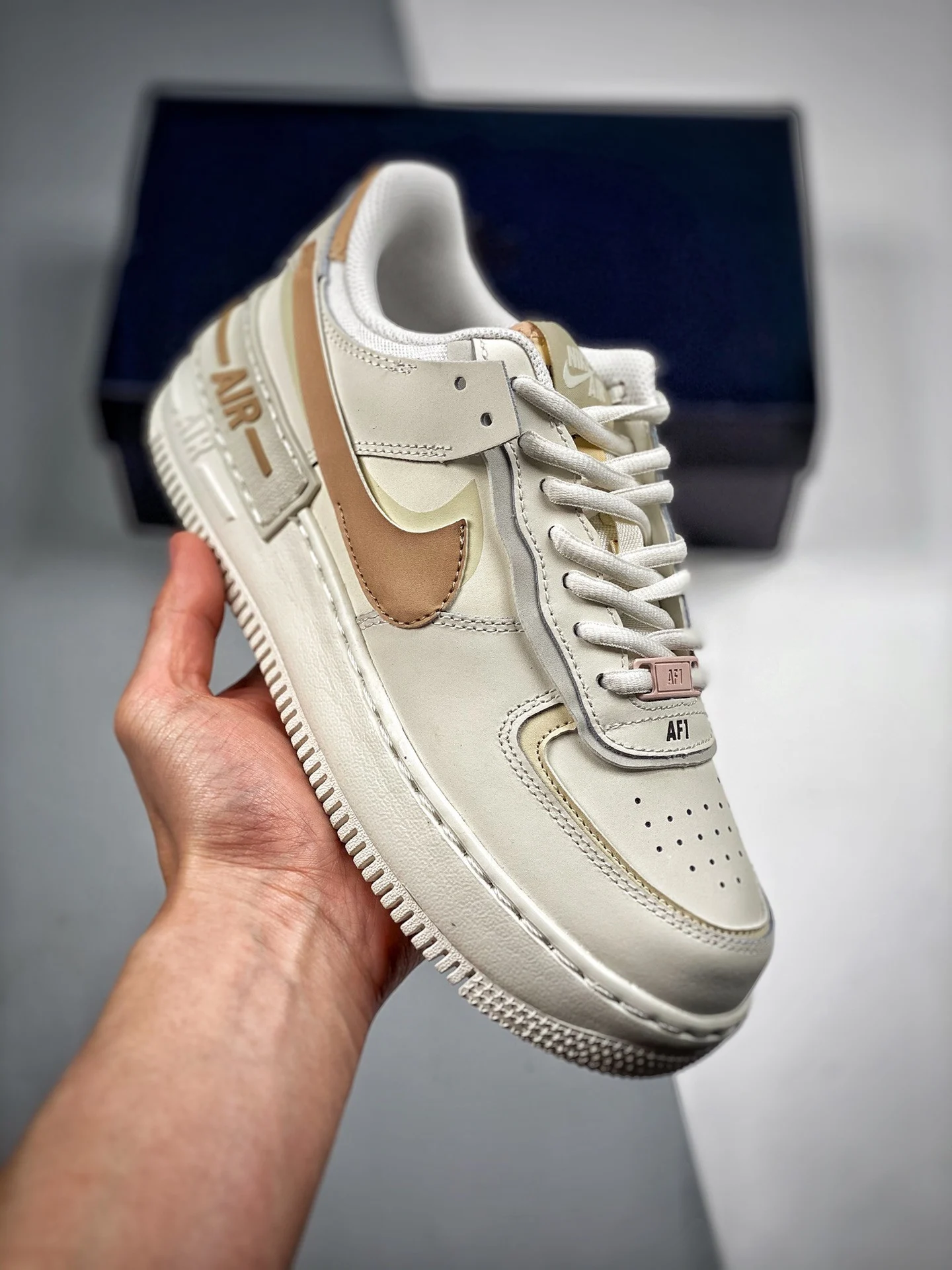 Nike Air Force 1 Shadow Sail Fossil CI0919-116 For Sale