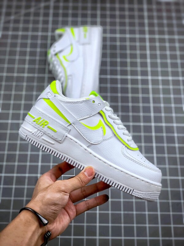 Nike Air Force 1 Shadow White Volt CI0919-104 For Sale